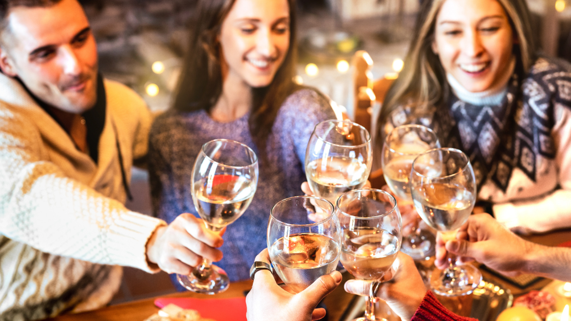 Sans oublier un dîner au restaurant pour fêter le Réveillon entre amis !