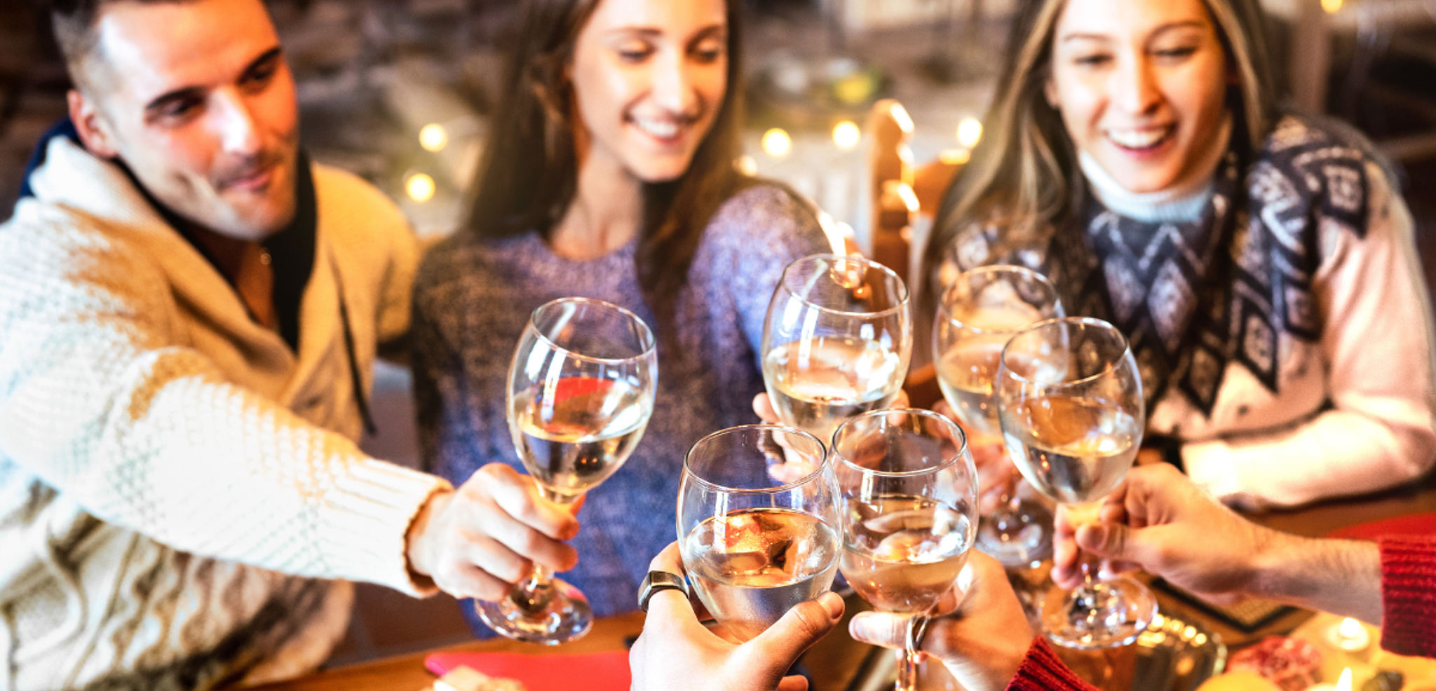 Sans oublier un dîner au restaurant pour fêter le Réveillon entre amis !