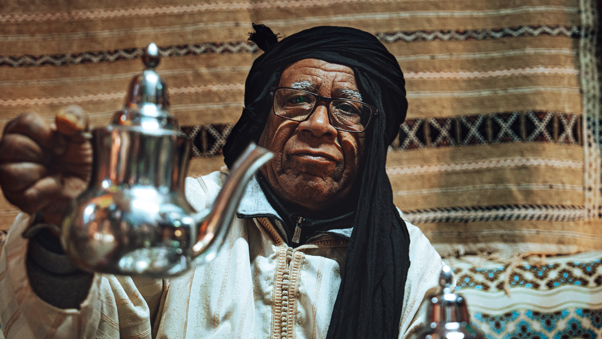 Randonnée désert, Maroc ©Maxime Moreau