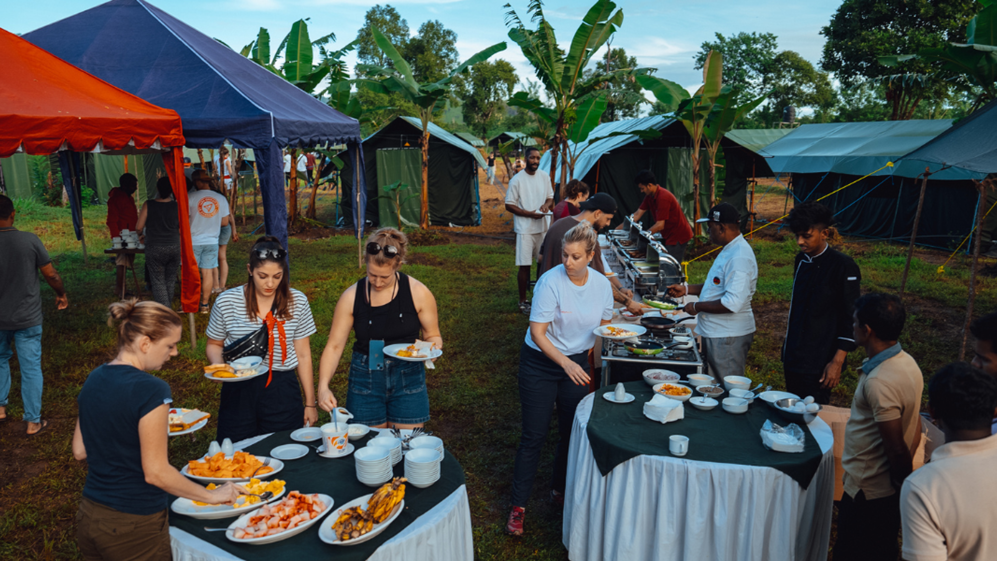 Repos au campement !