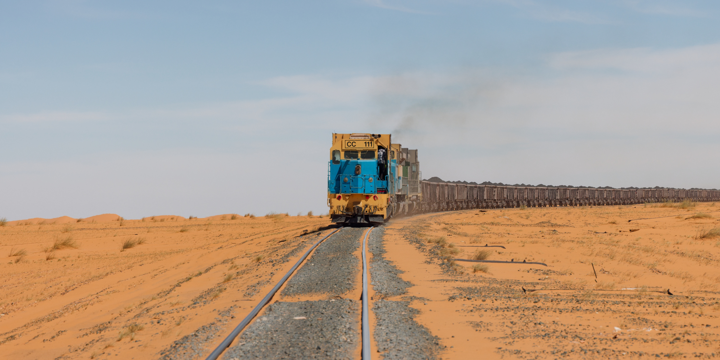 Train minéralier, Mauritanie, Afrique ©Shutterstock.com 