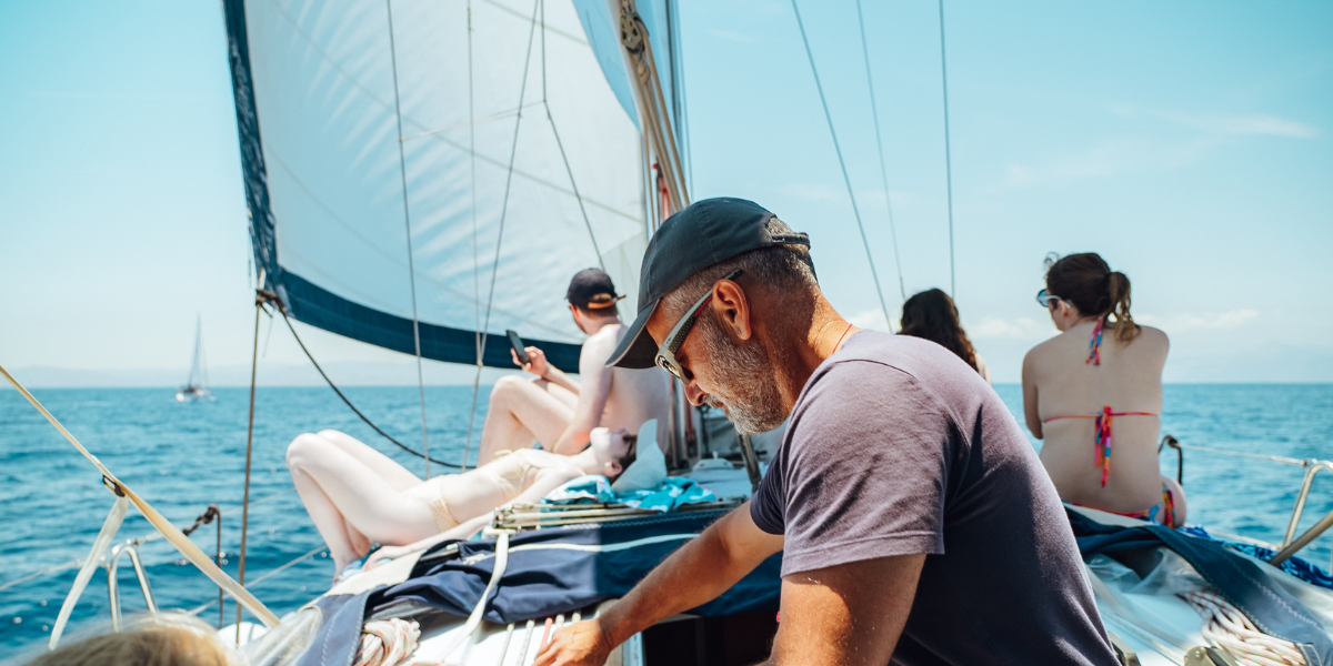 Ta dernière traversée entre Isola Budelli et Portisco, jour 7