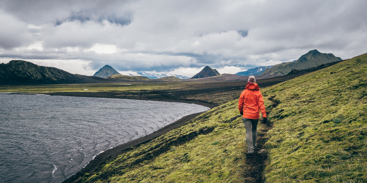 Tu rejoins le lac d'Alftavatn - Jour 4