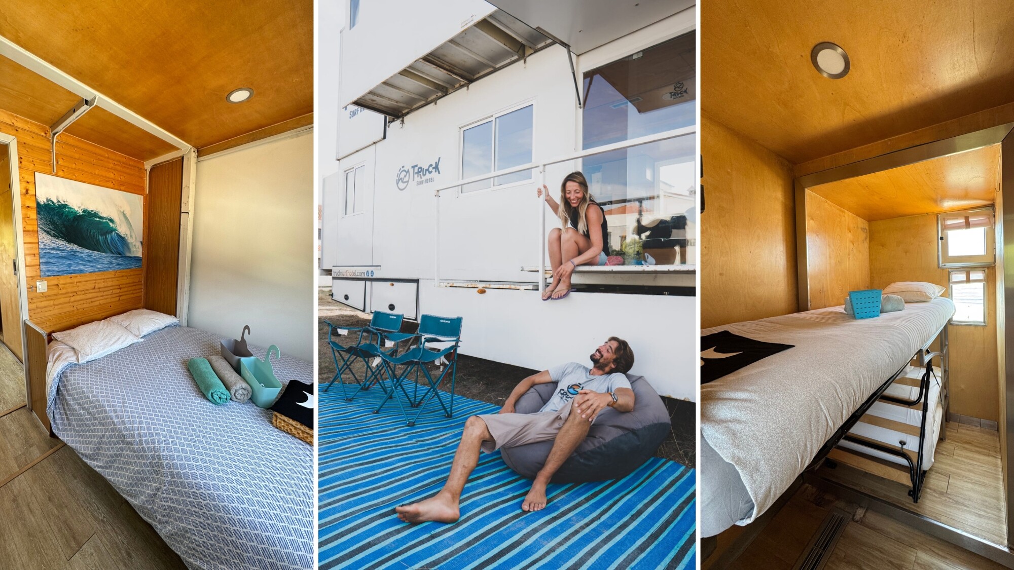 Ton hébergement en surf truck, Portugal