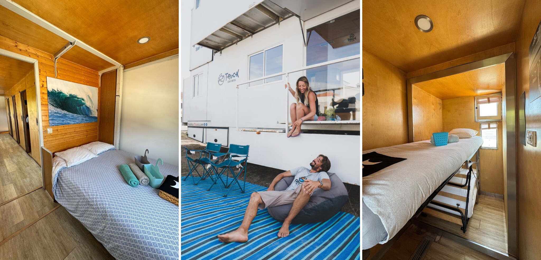 Ton hébergement en surf truck, Portugal