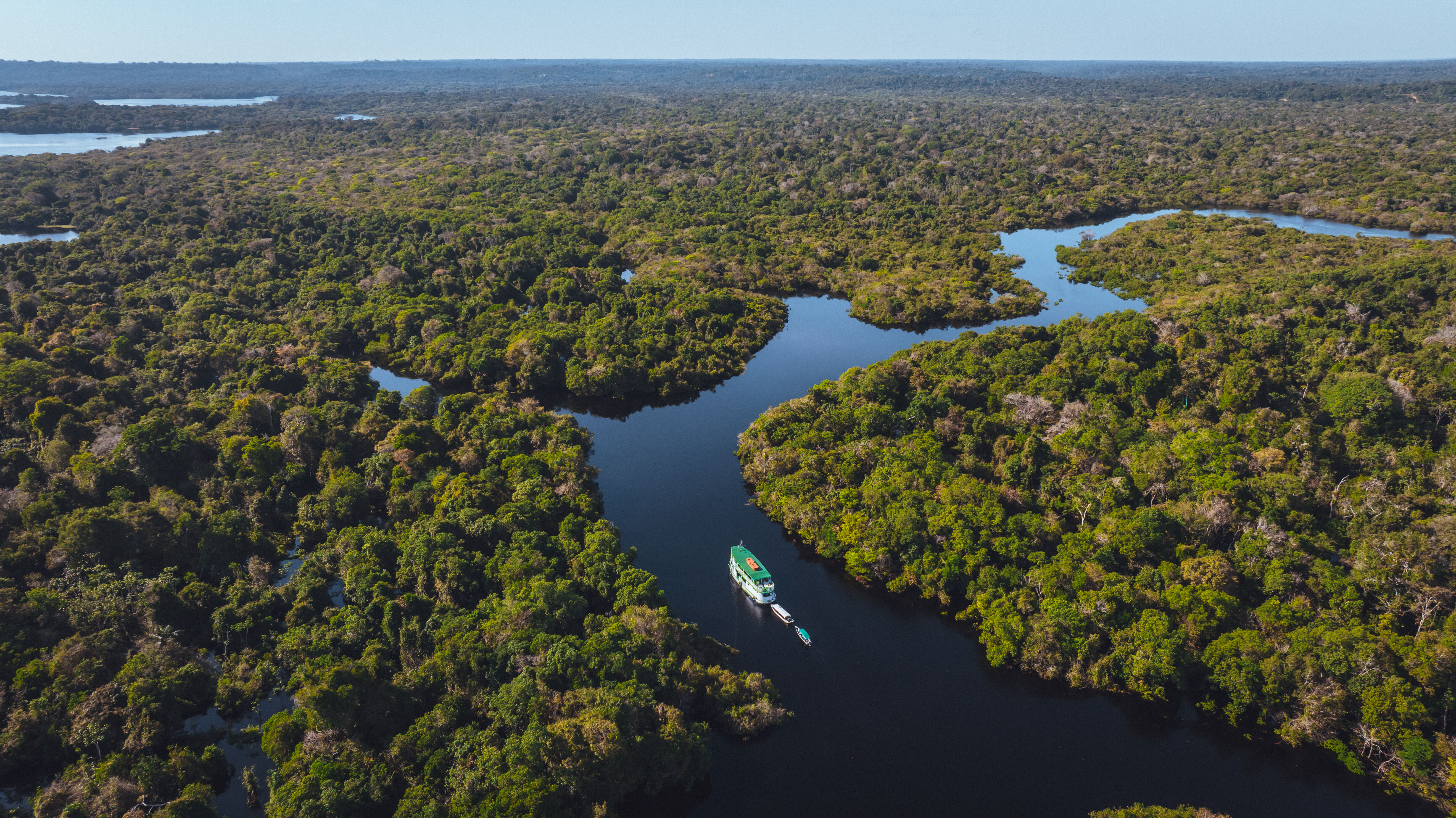 C'est parti pour l'aventure sur les méandres de l'Amazone ! 