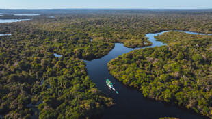 C'est parti pour l'aventure sur les méandres de l'Amazone !