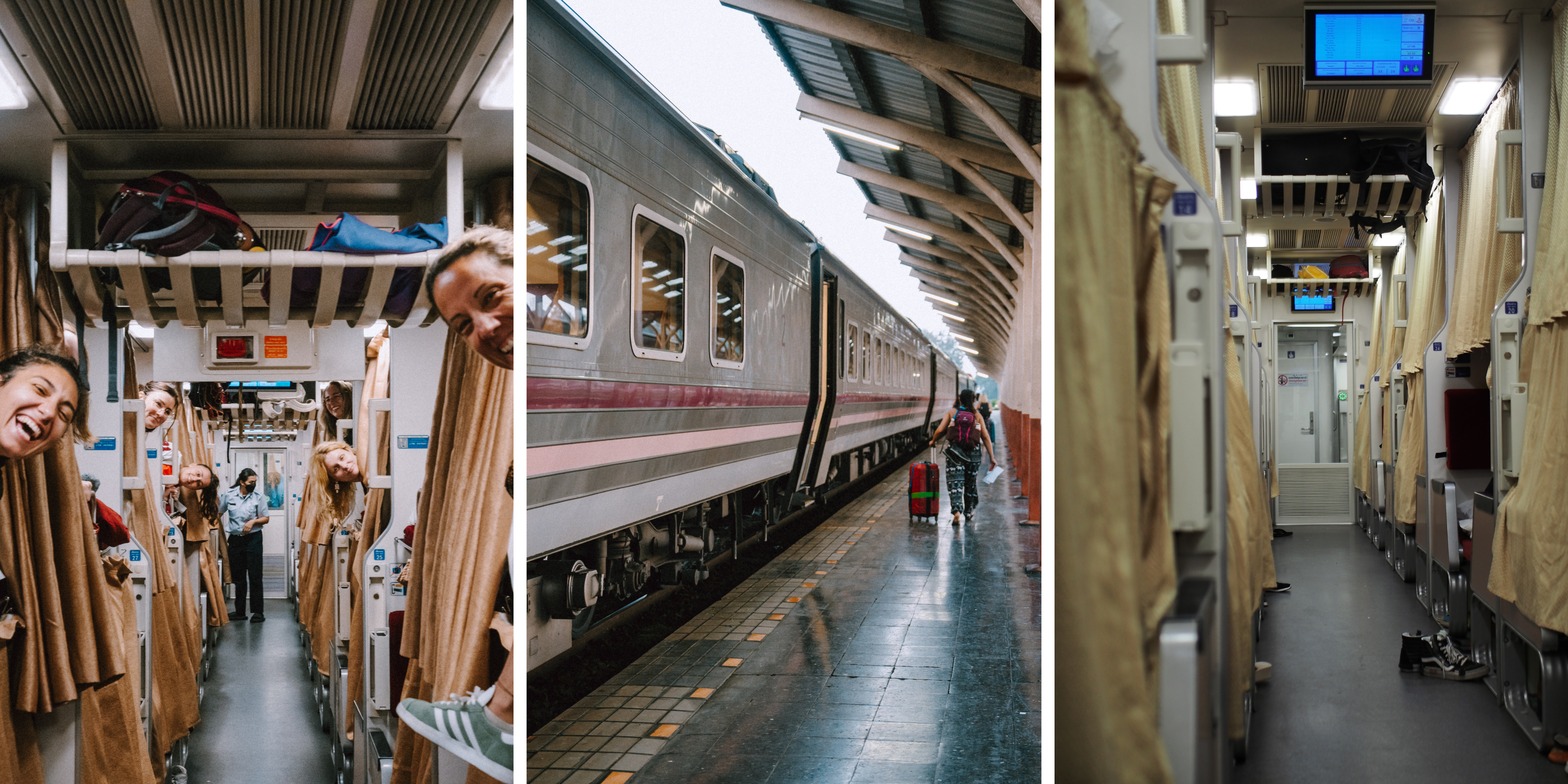 Tes trajets en train de nuit - Jours 6 et 8