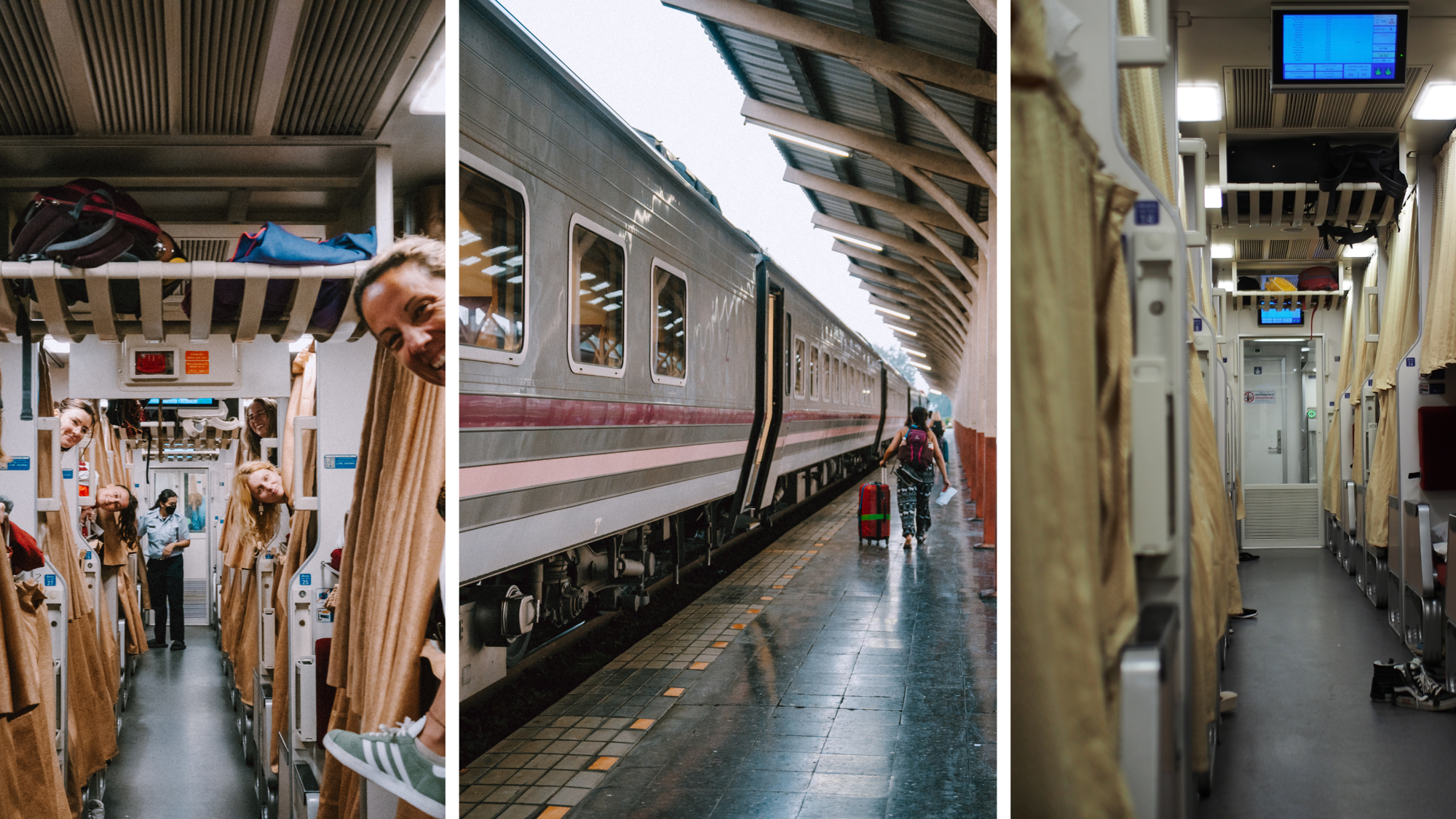Tes trajets en train de nuit - Jours 6 et 8