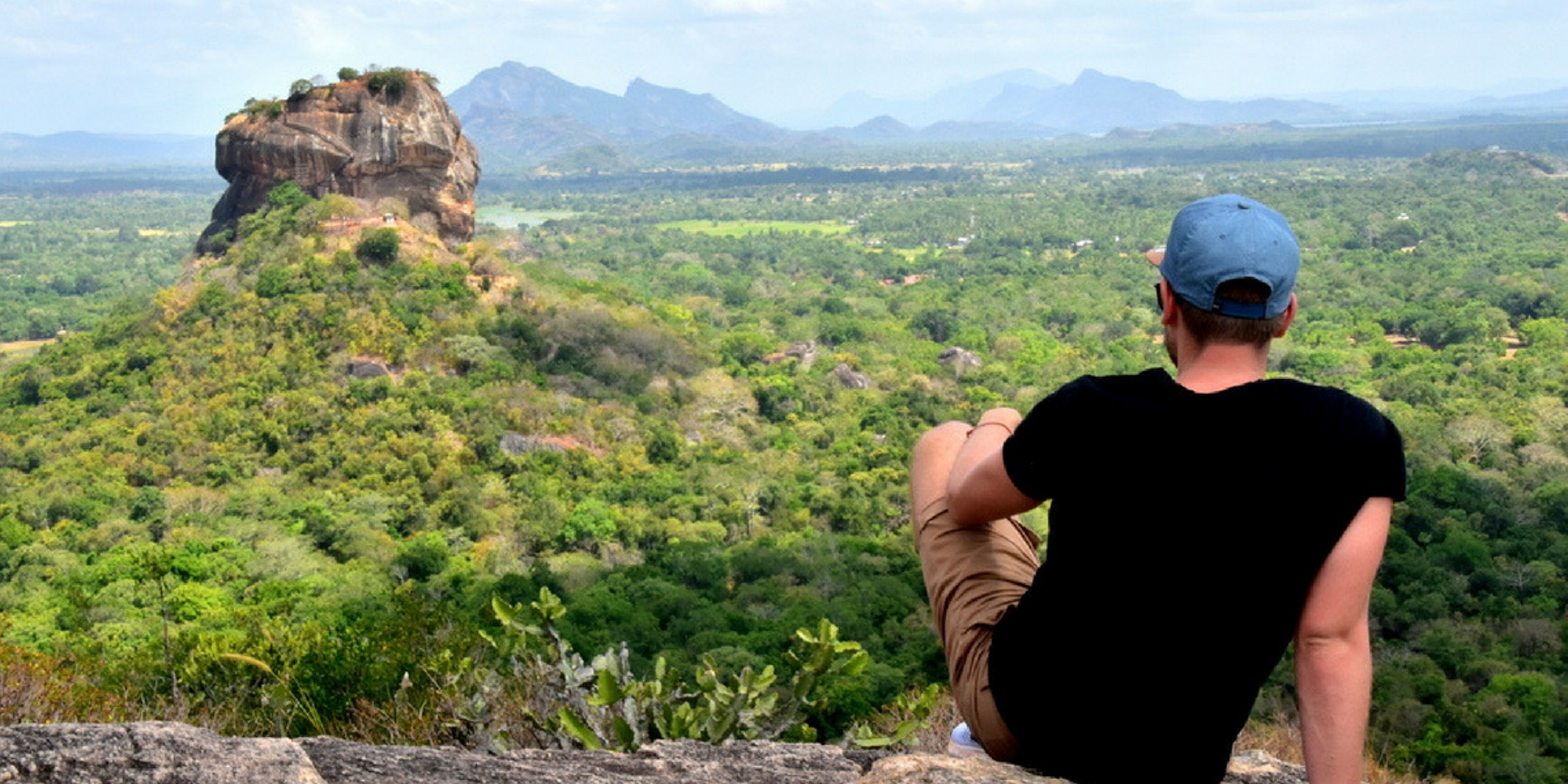 En haut du Pidurangala Rock, Sigiriya, Jour 2