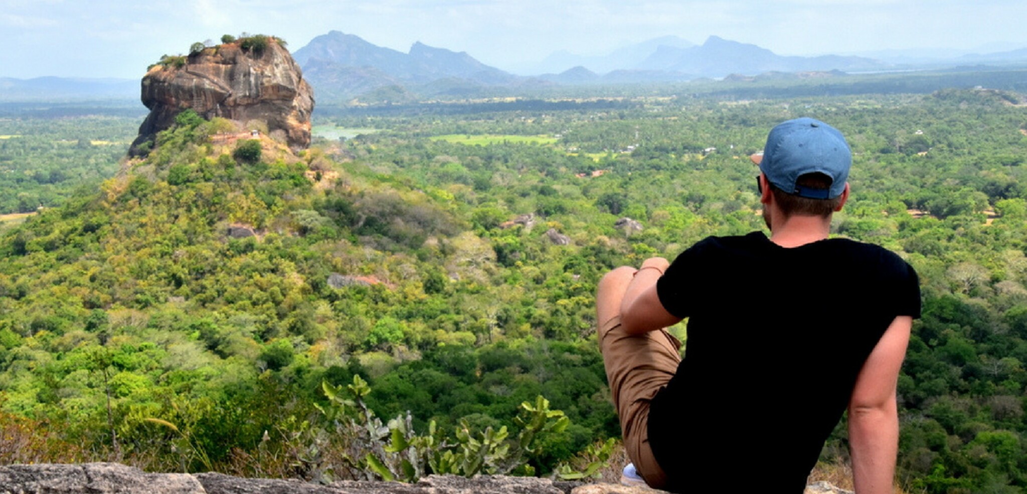 En haut du Pidurangala Rock, Sigiriya, Jour 2