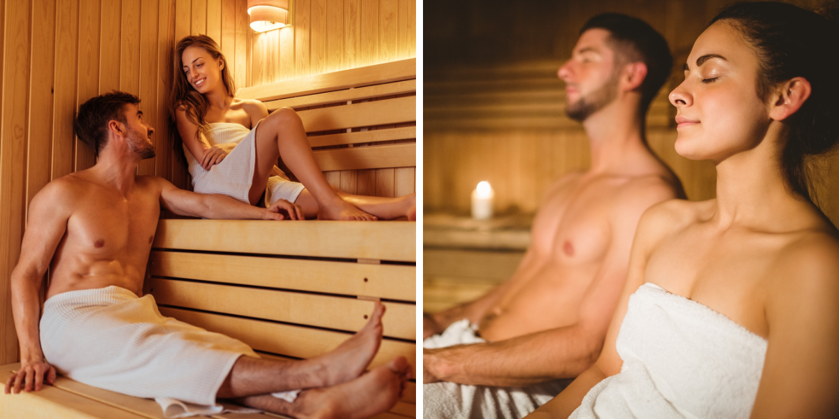 Sauna pour la détente
