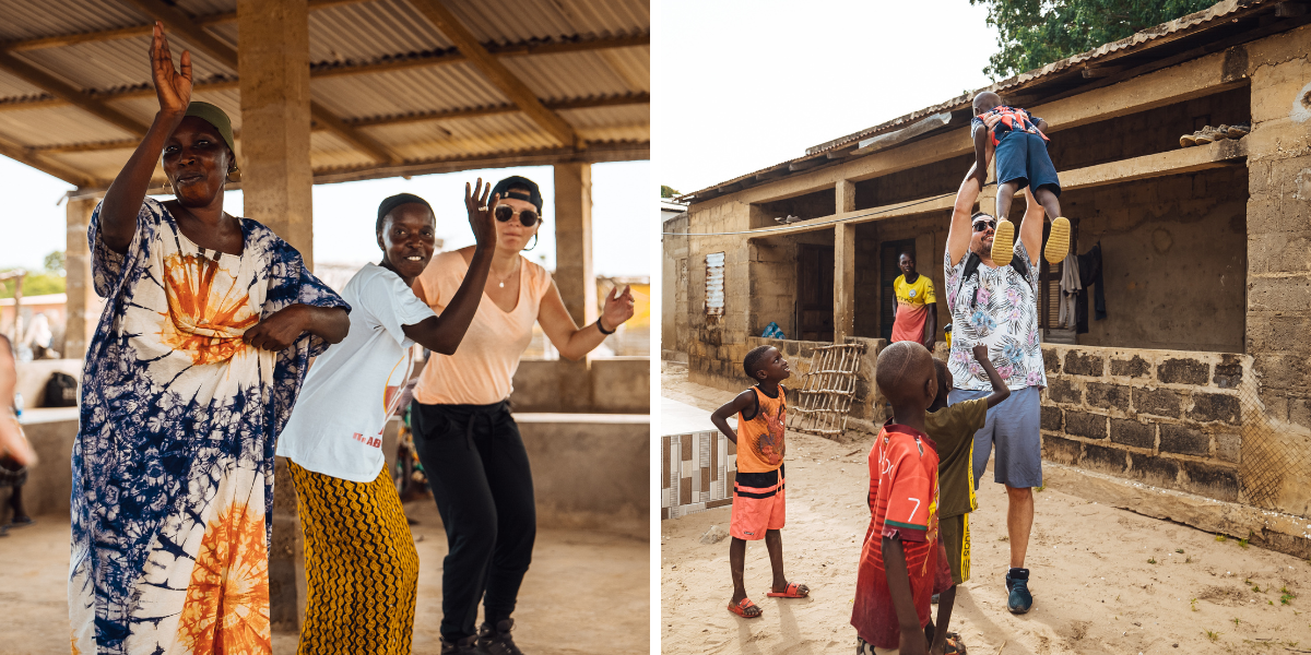 Rencontres au village de Falia