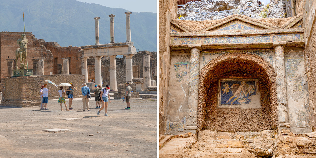 Remontez le temps à Pompéi