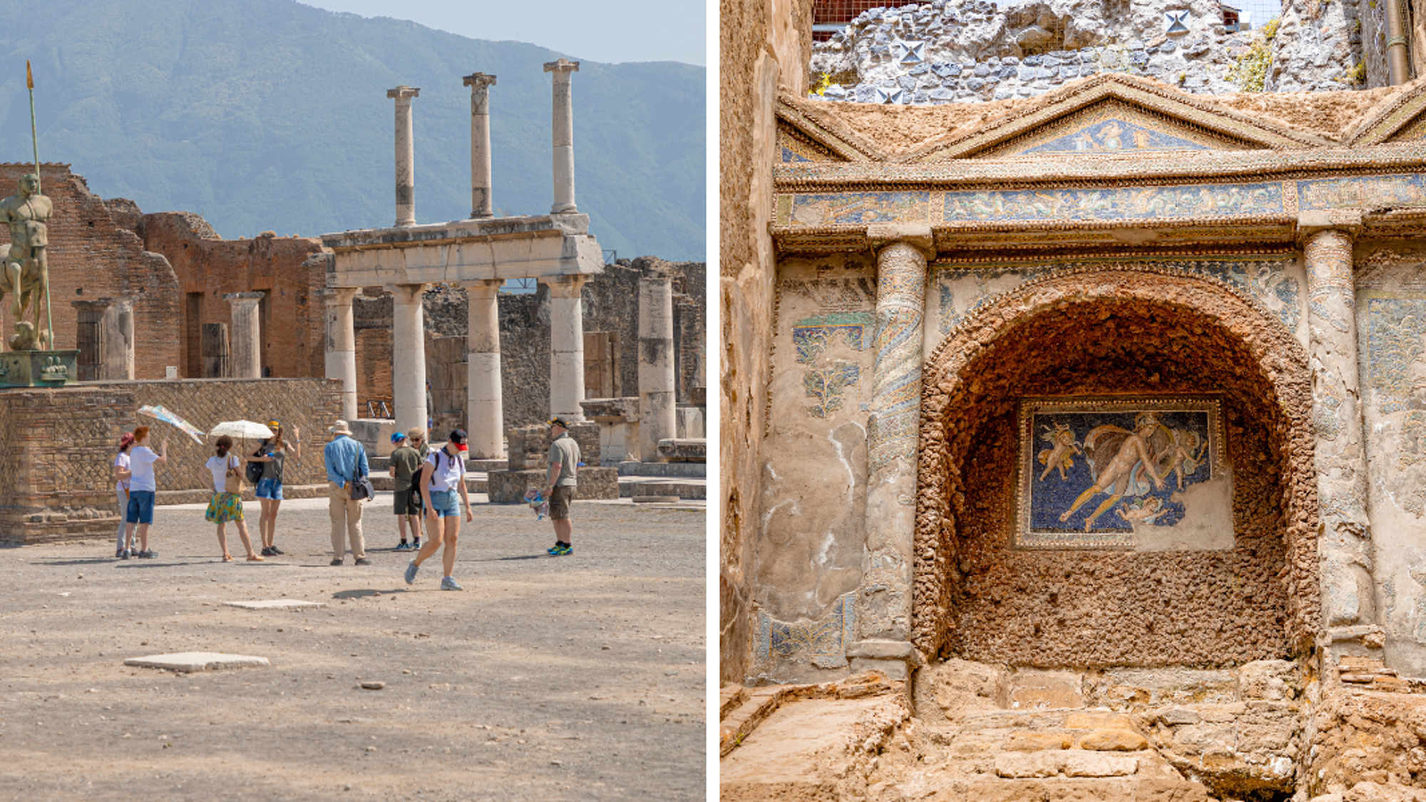 Remontez le temps à Pompéi