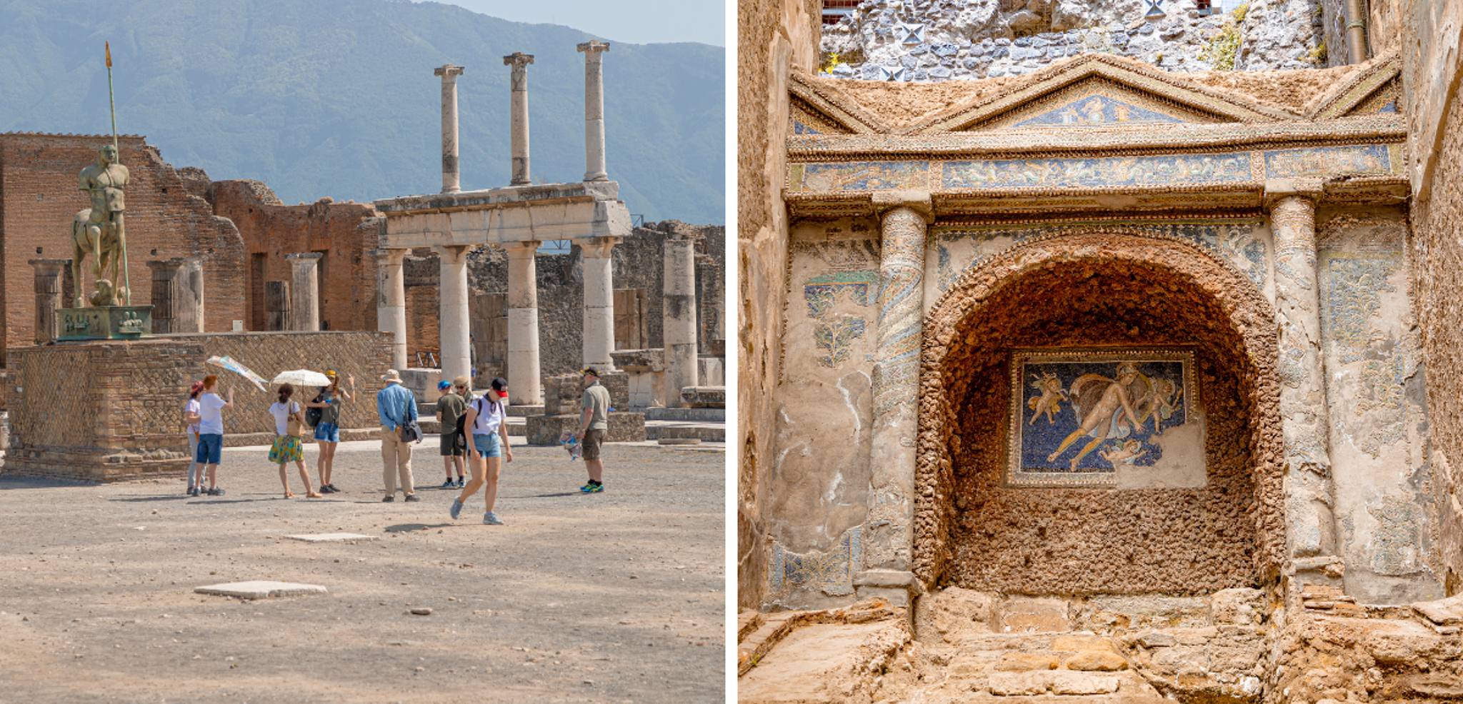 Remontez le temps à Pompéi