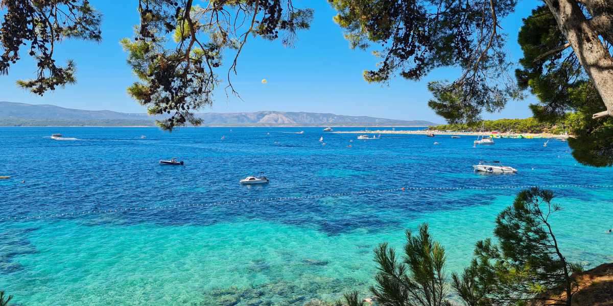 Dans un décor de carte postale !