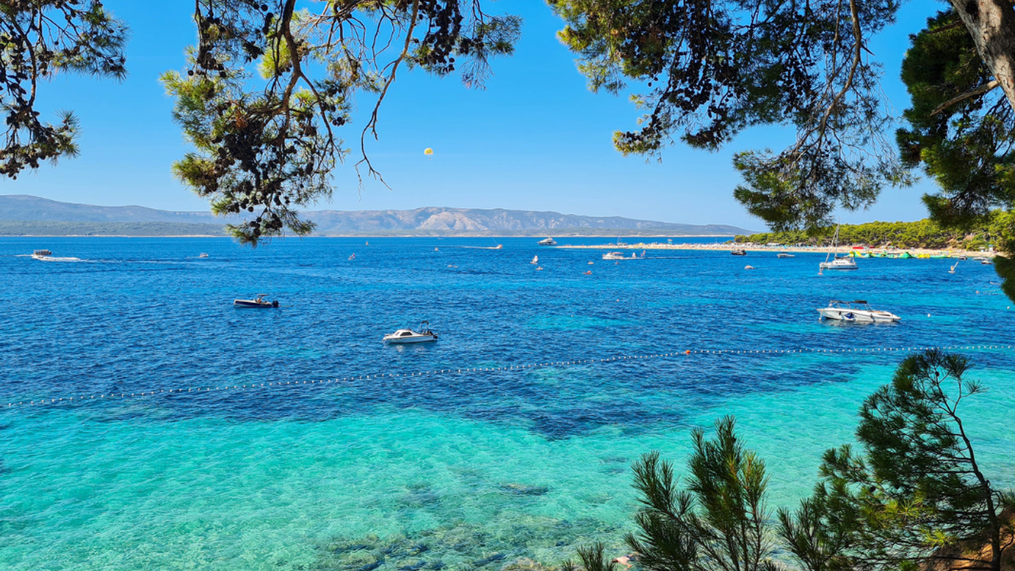 Dans un décor de carte postale !