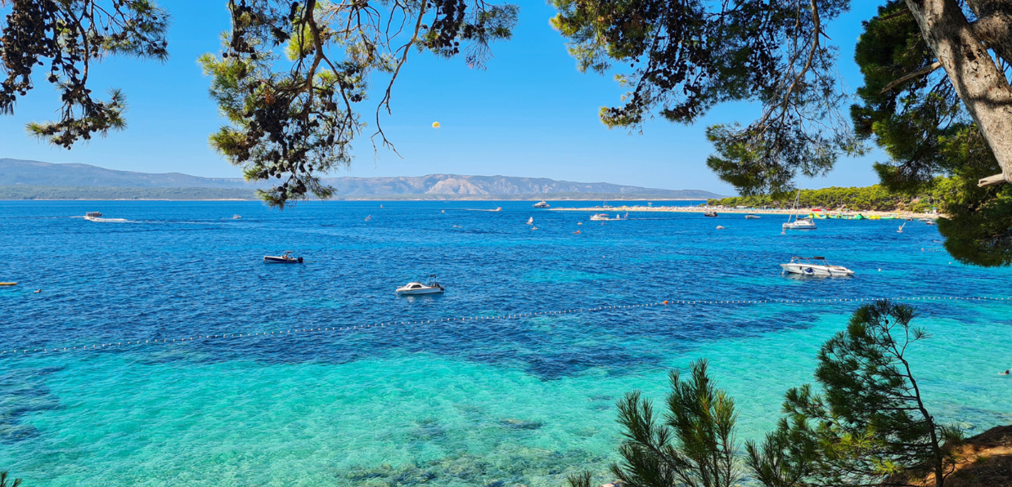 Dans un décor de carte postale !