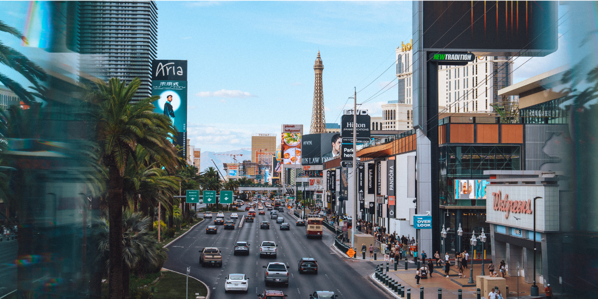 Votre voyage débute et se termine à Las Vegas - jours 1, 11 et 12 