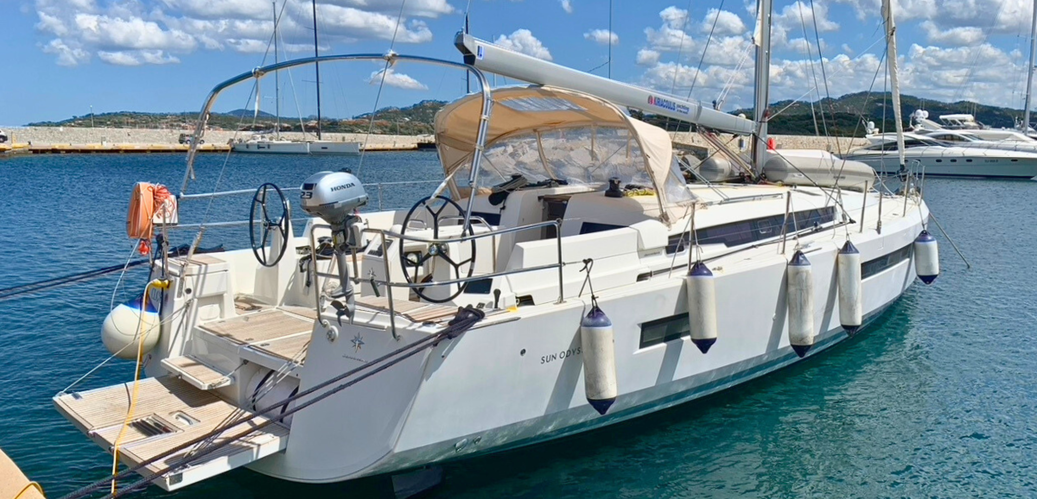 La vie à bord d'un voilier (photo non contractuelle) - jours 1 à 8