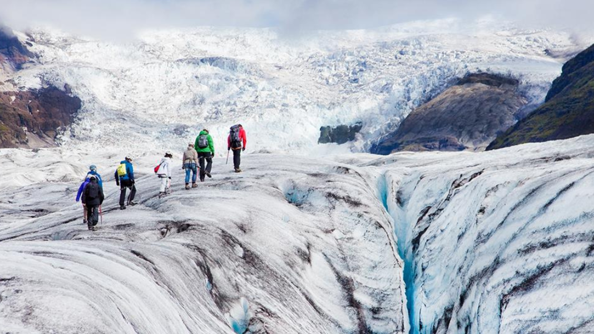 Randonnée, Parc national du Vatnajökull, Islande