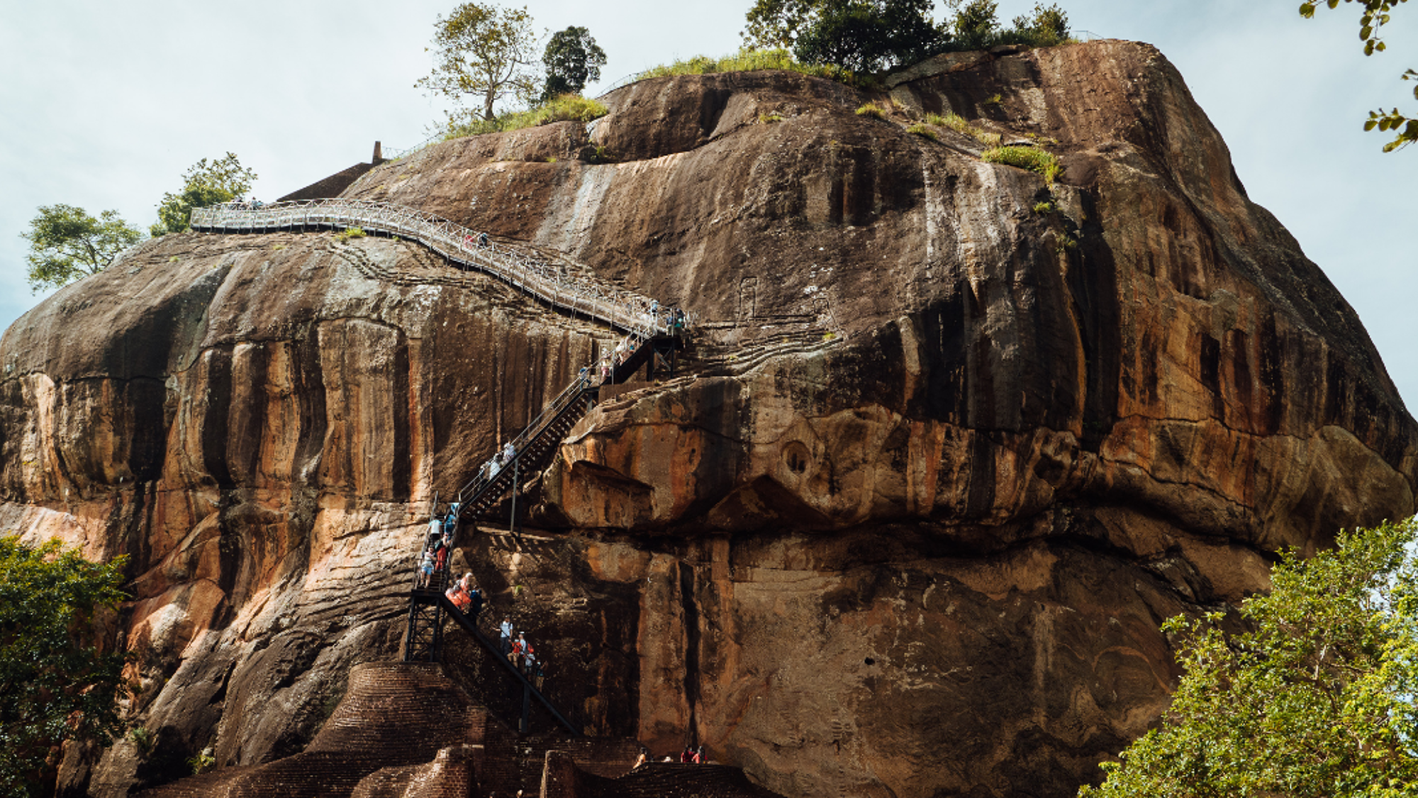Pas moins de 1200 marches à gravir...