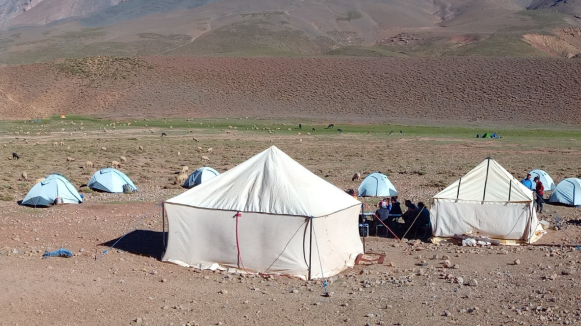 Campement tentes, Maroc (photo non contractuelle)