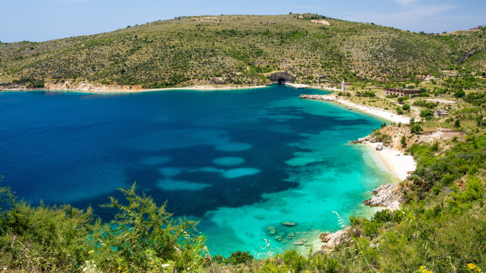 ...de la baie de Porto Palermo !
