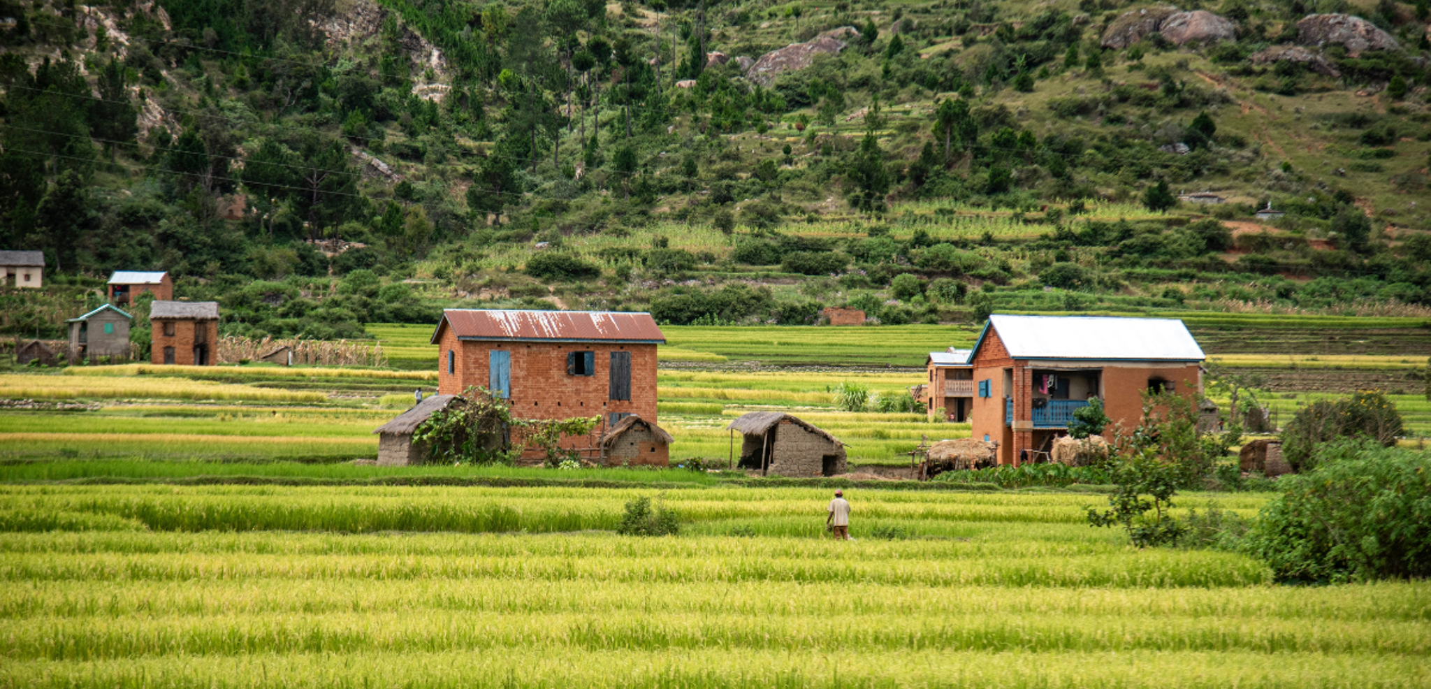 Village rural, Madagascar