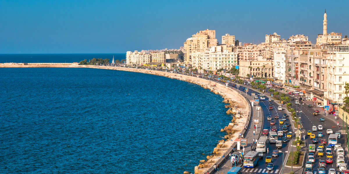 La Corniche d'Alexandrie