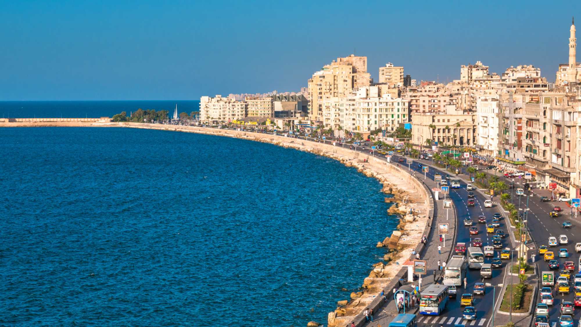La Corniche d'Alexandrie