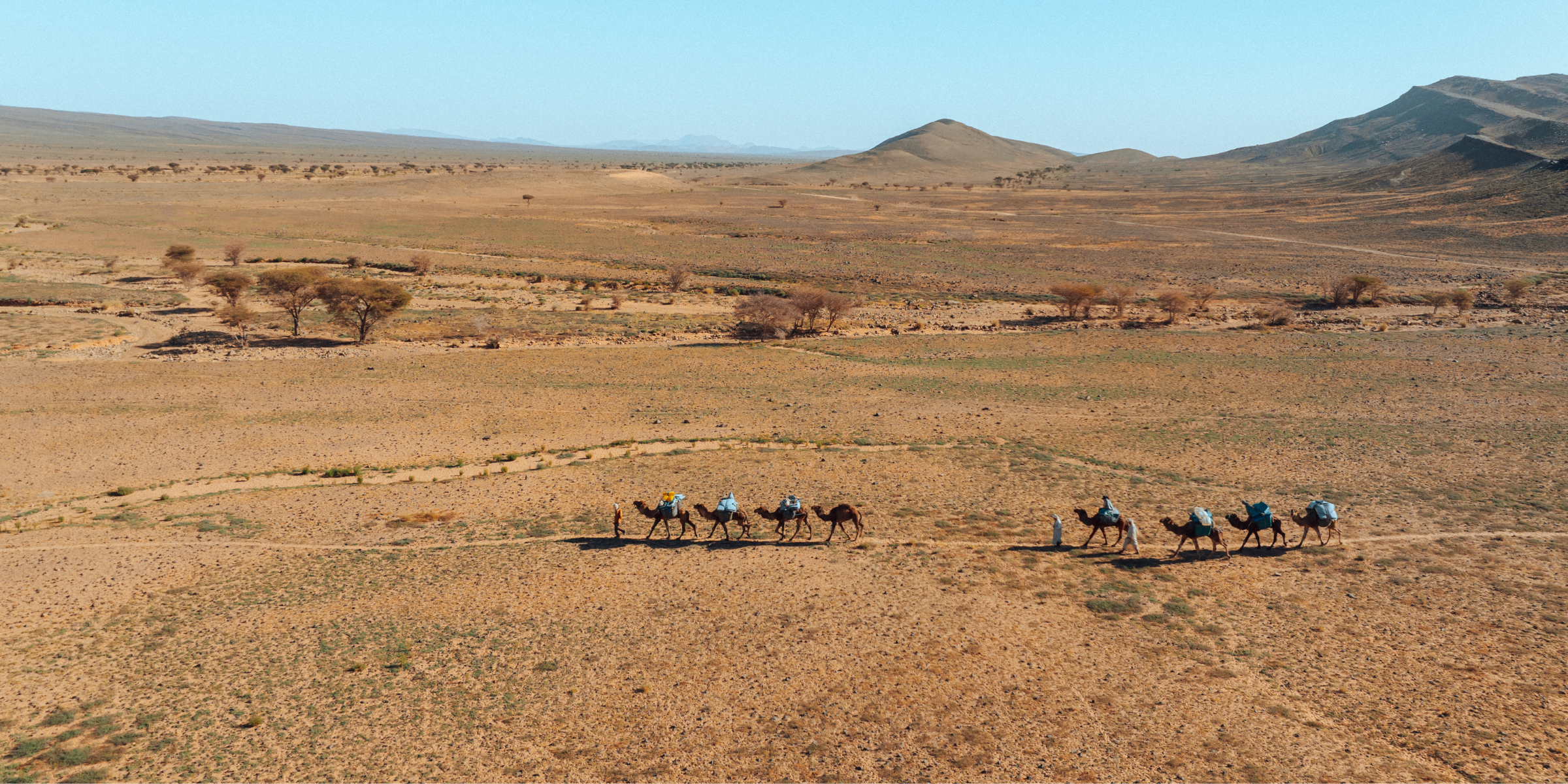 Randonnée désert, Maroc ©Maxime Moreau 
