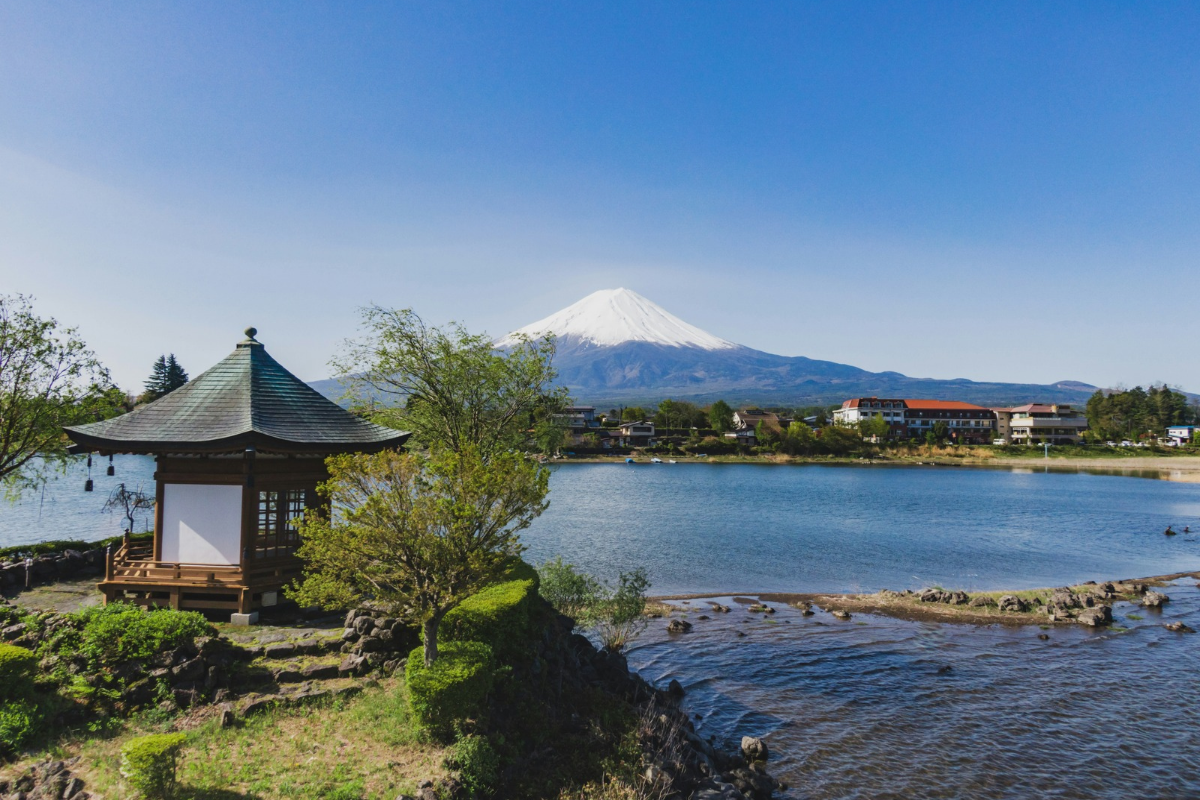 Lac Kawaguchi, Fujikawaguchiko, Japon ©Susann Schuster / Unsplash 