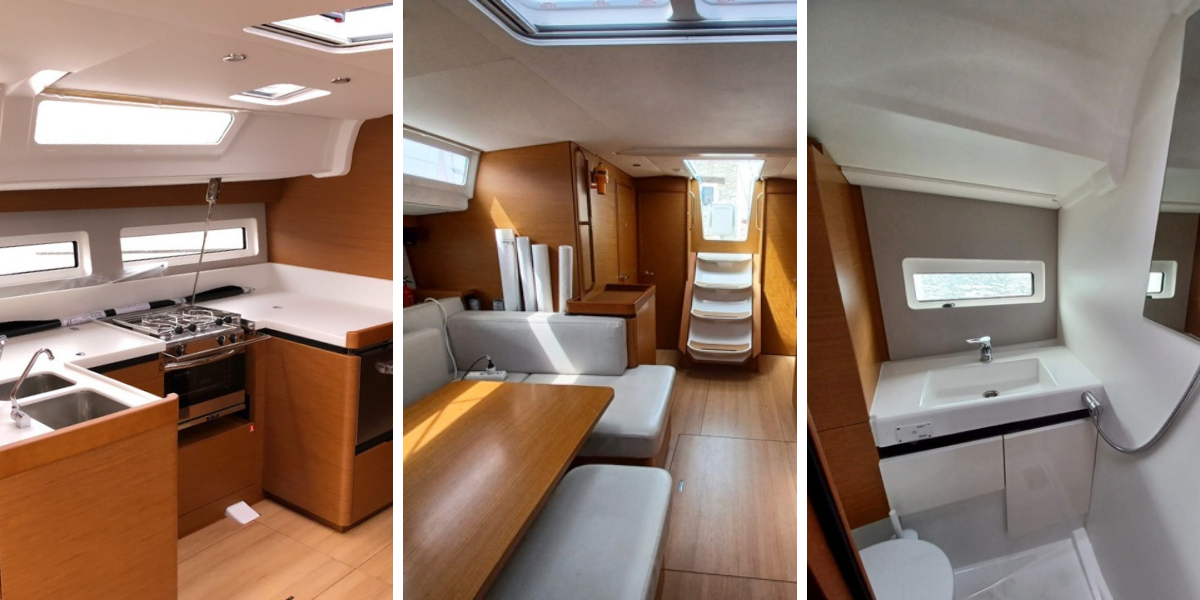 Ton voilier de l'intérieur pour que tu te projettes (ou similaire)