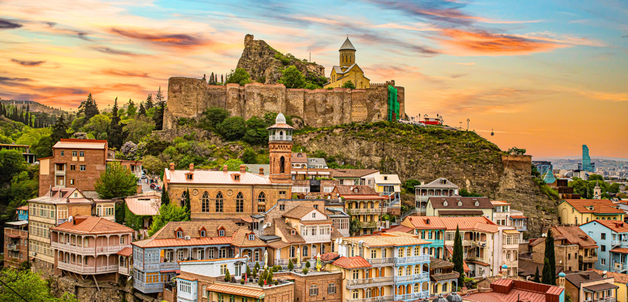 Votre aventure début à Tbilissi, la capitale