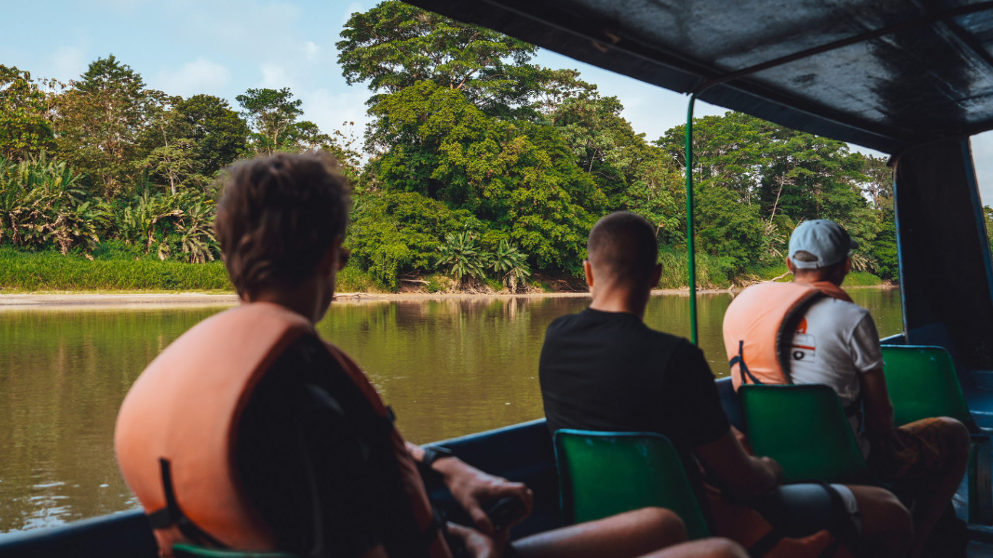 Safari Boat sur le Rio San Carlos, Boca Tapada