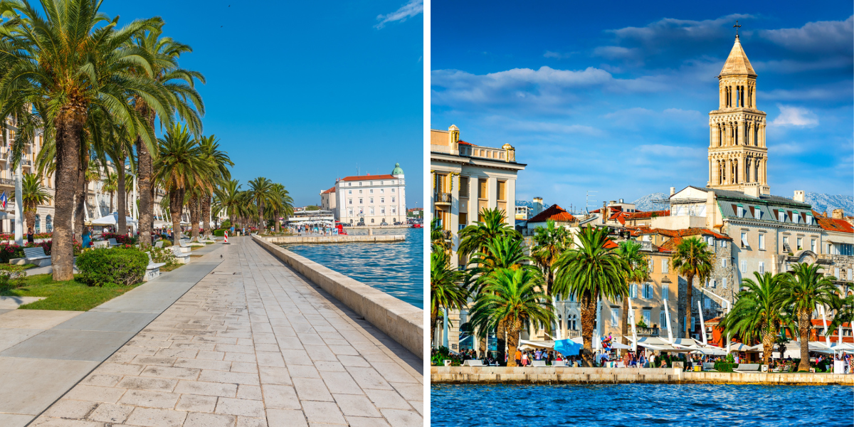 Flânez au bord de la Riva