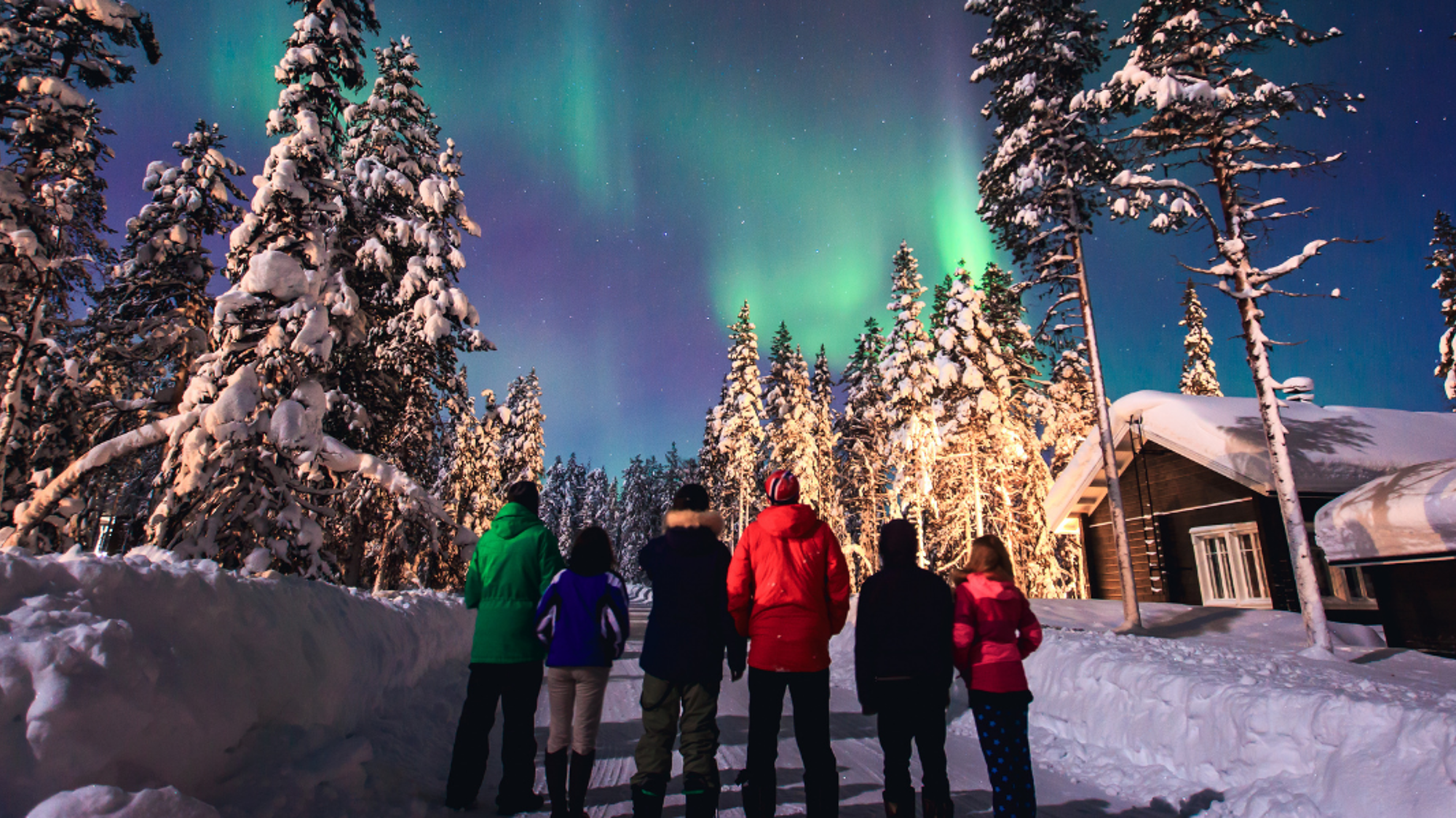 Une semaine sous les aurores boréales (phénomène imprévisible) - jours 1 à 8