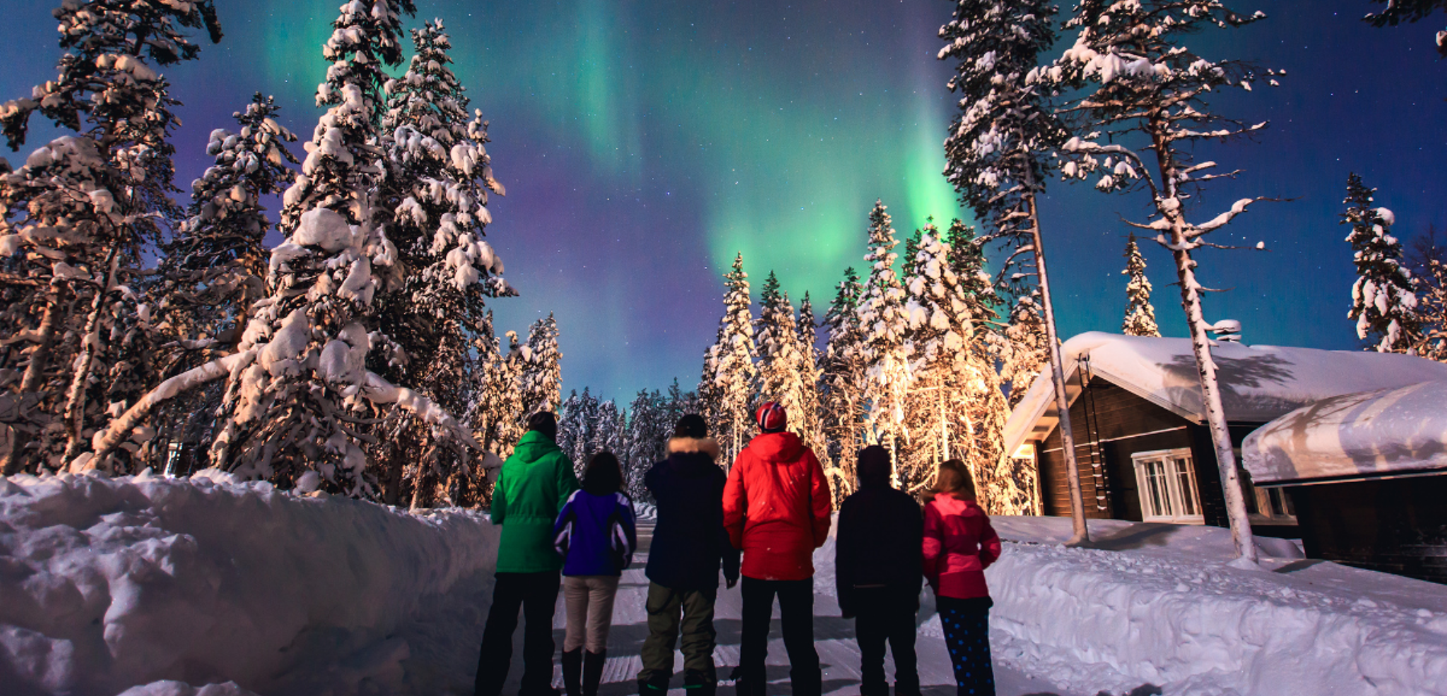 Une semaine sous les aurores boréales (phénomène imprévisible) - jours 1 à 8
