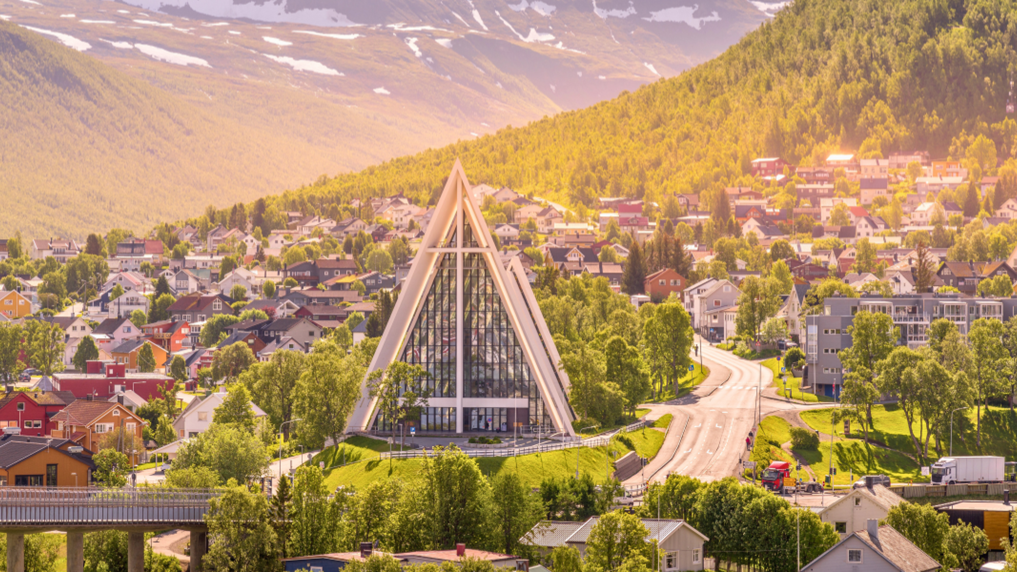 Après un passage en ville à Tromsø...