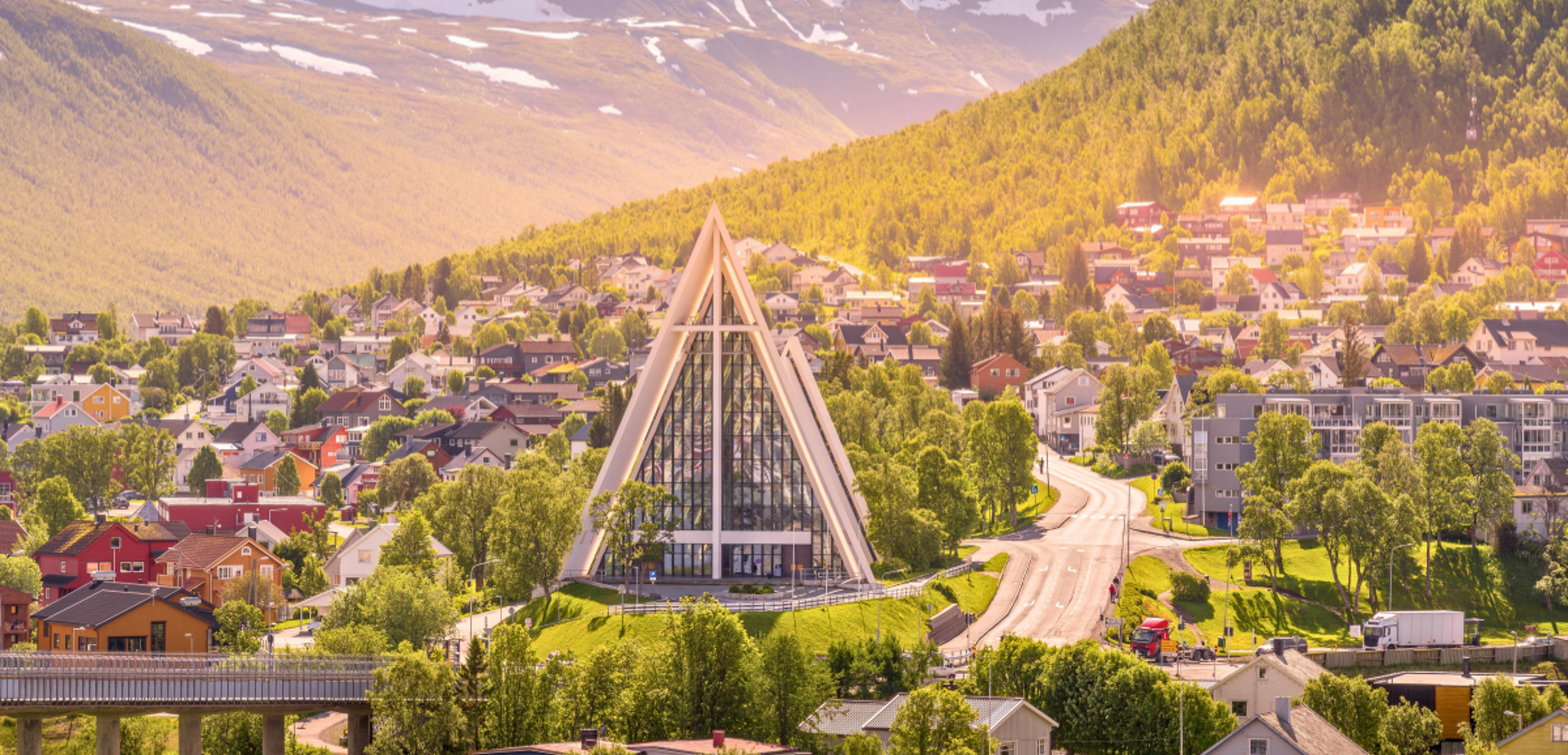 Après un passage en ville à Tromsø...