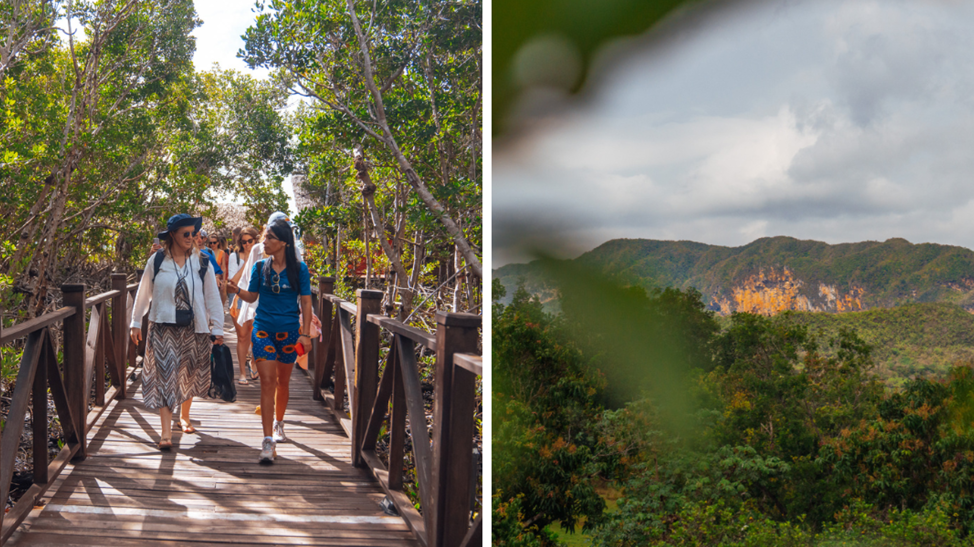 Puis poursuivez au coeur de la nature cubaine