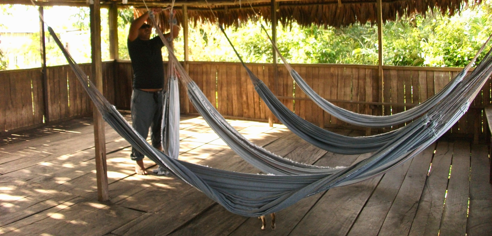 Dormez en pleine jungle...