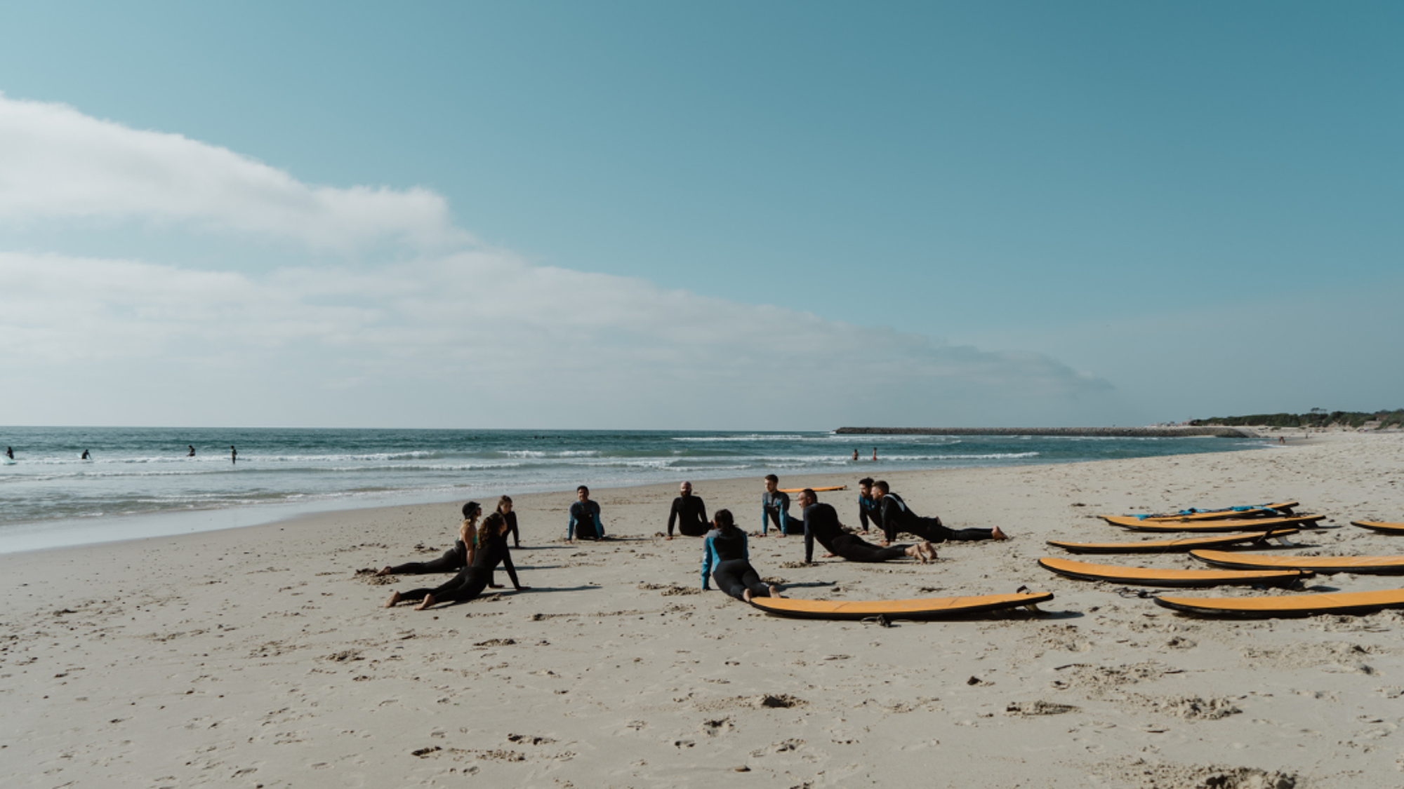 Une séance d'échauffement type sur le sable - jours 2 à 6