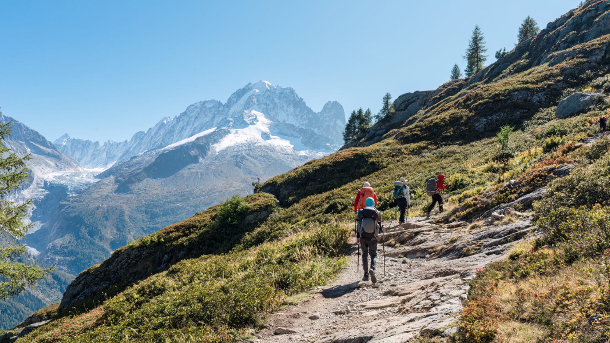 Sentier du lac Blanc, Alpes, France