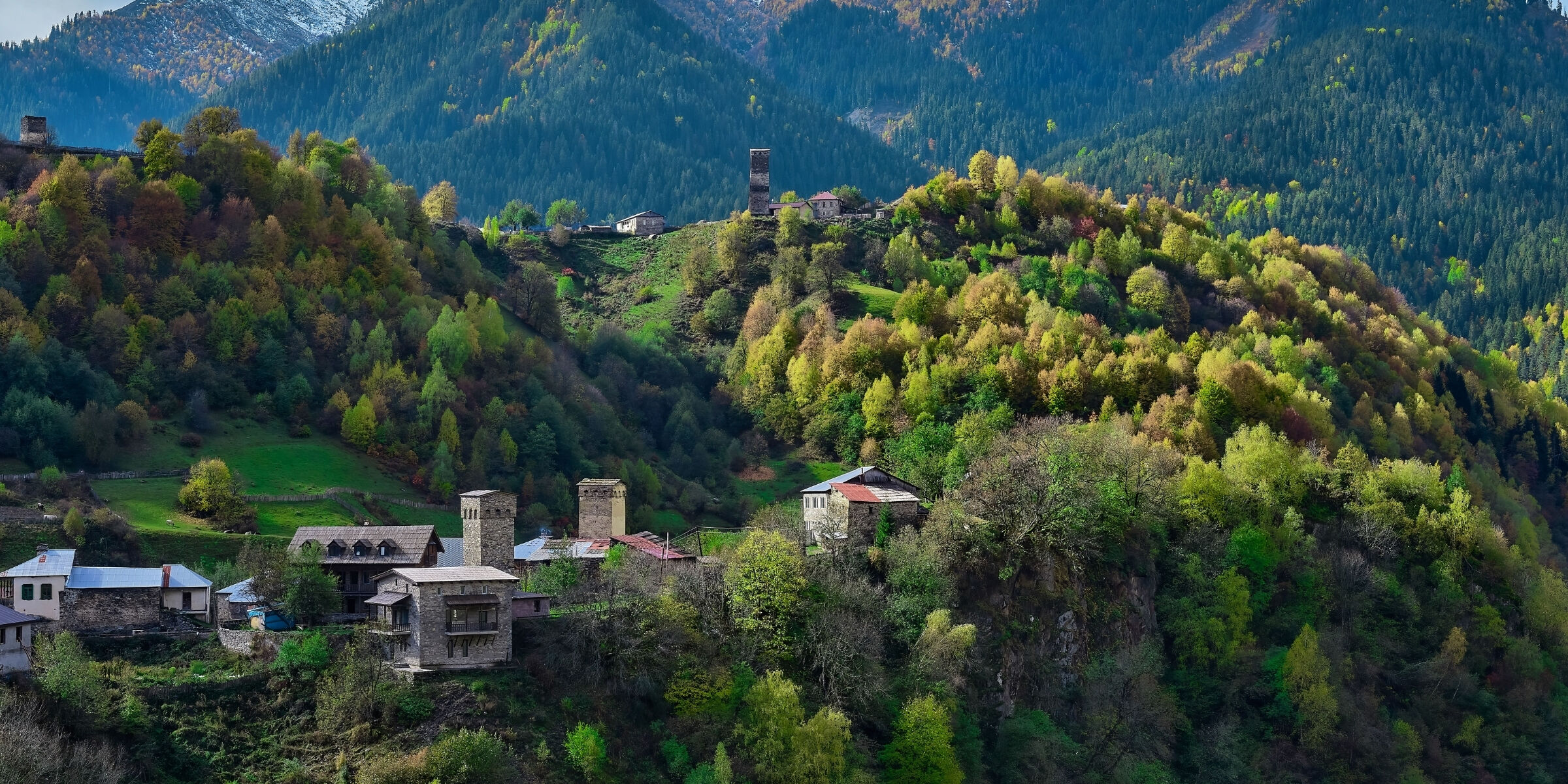 Village de Svanétie, Géorgie ©Andrea Pistolesi / Getty Images