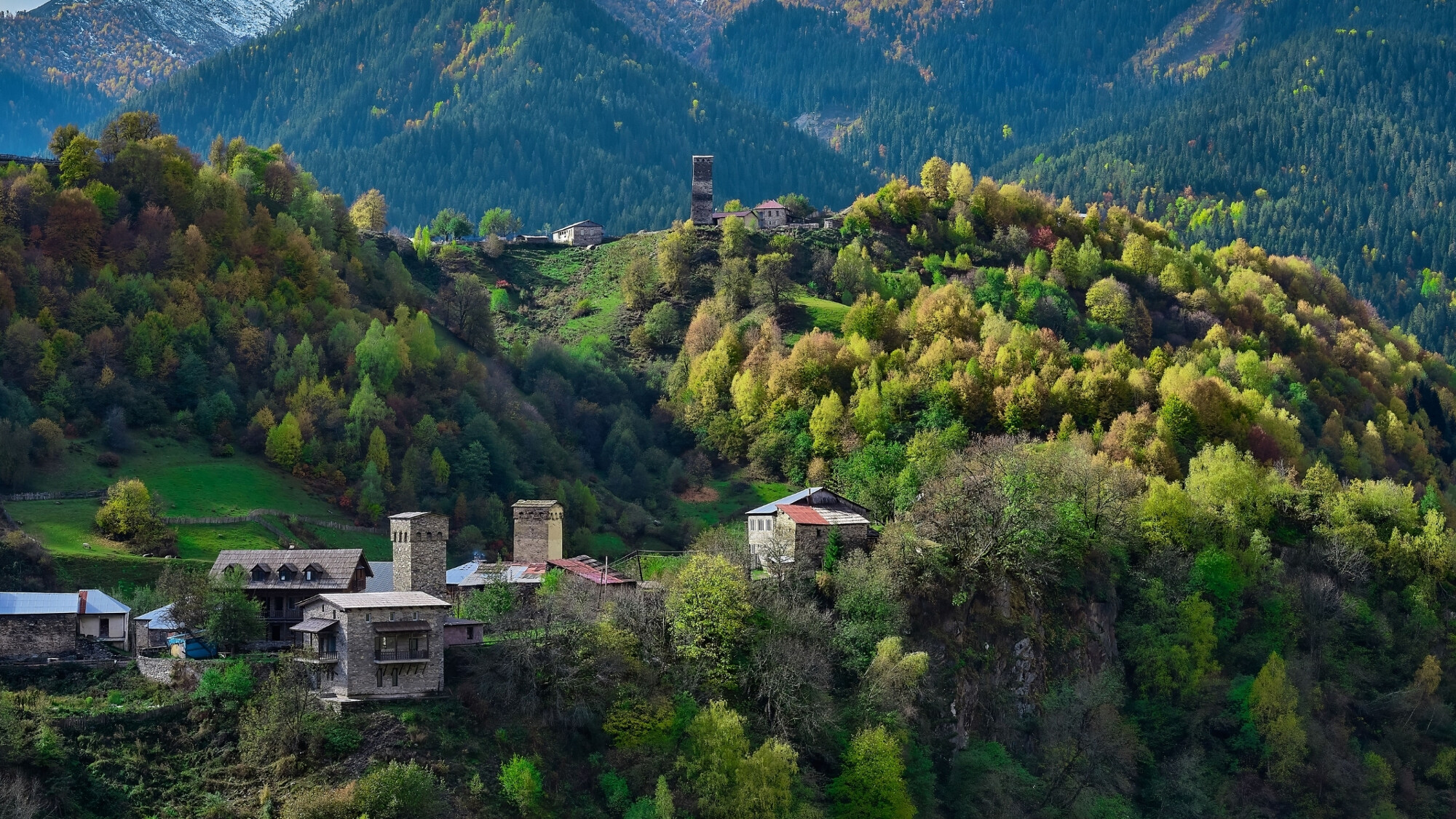 Village de Svanétie, Géorgie ©Andrea Pistolesi / Getty Images