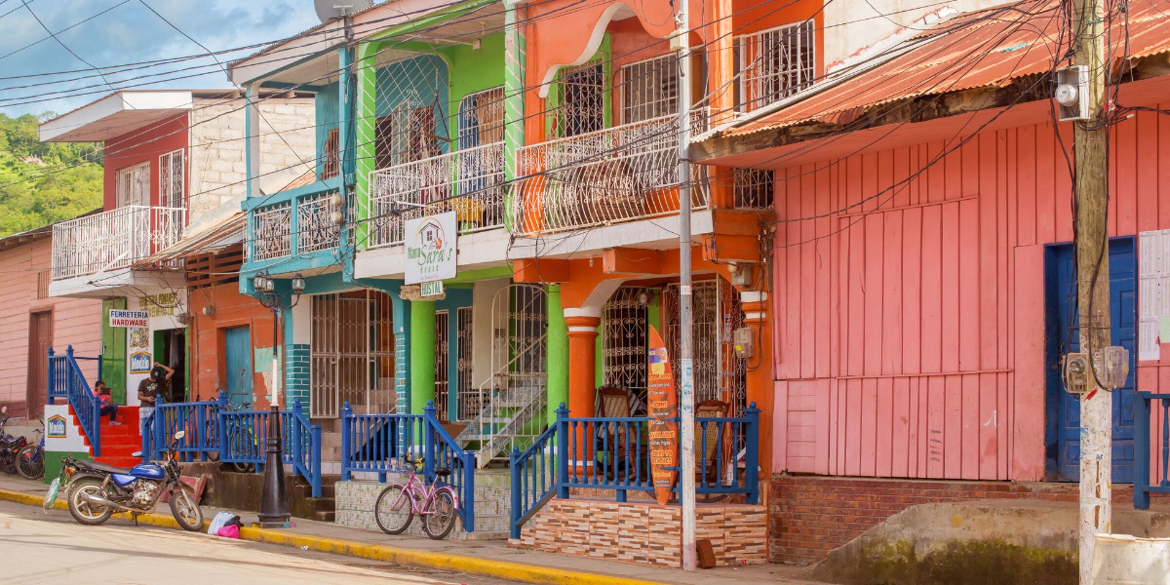 Et ses magnifiques maisons typiques !