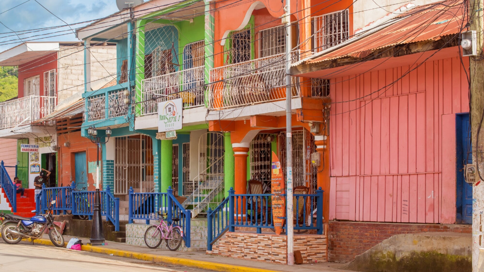 Et ses magnifiques maisons typiques !